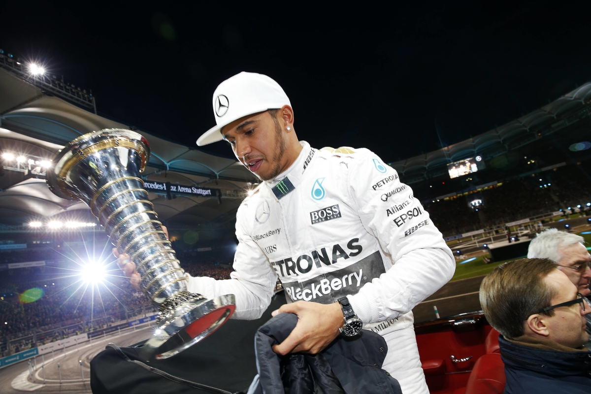 Hamilton onthult dat hij niet kon genieten van eerste titel bij Mercedes in 2014