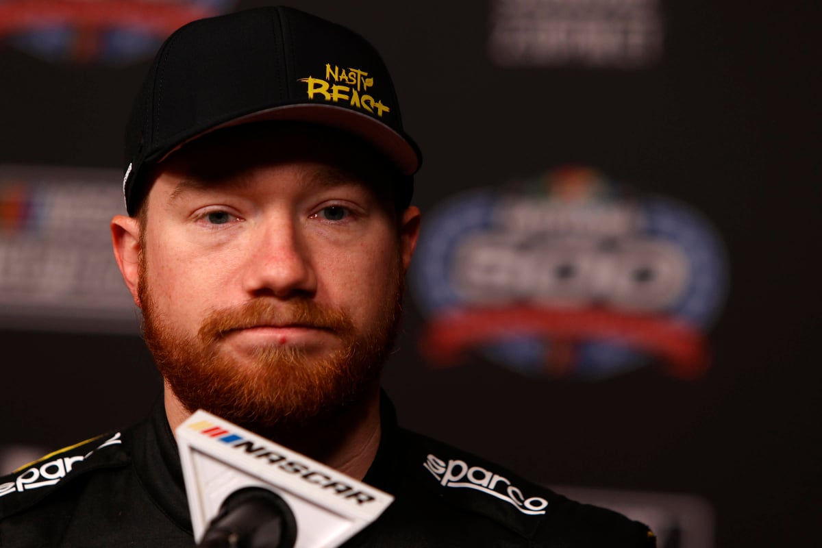 A generic image of NASCAR driver Tyler Reddick