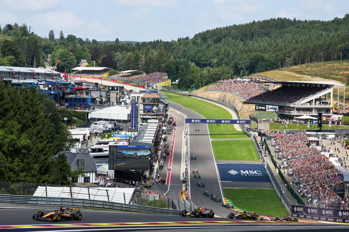Spa-Francorchamps in Belgium