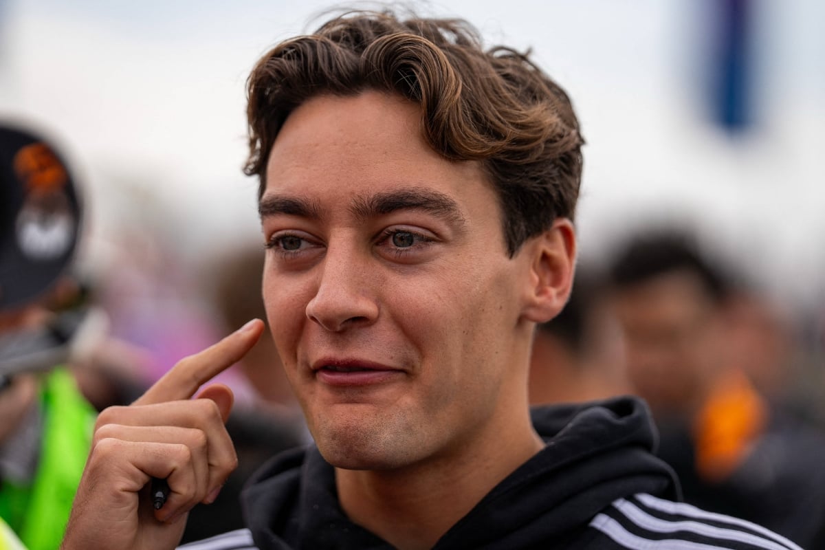 George Russell, Mercedes, Britain, British GP, 2025