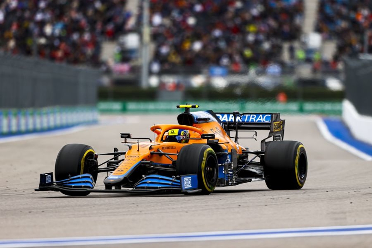 Norris' Russian GP "disappointment" to keep McLaren "humble"