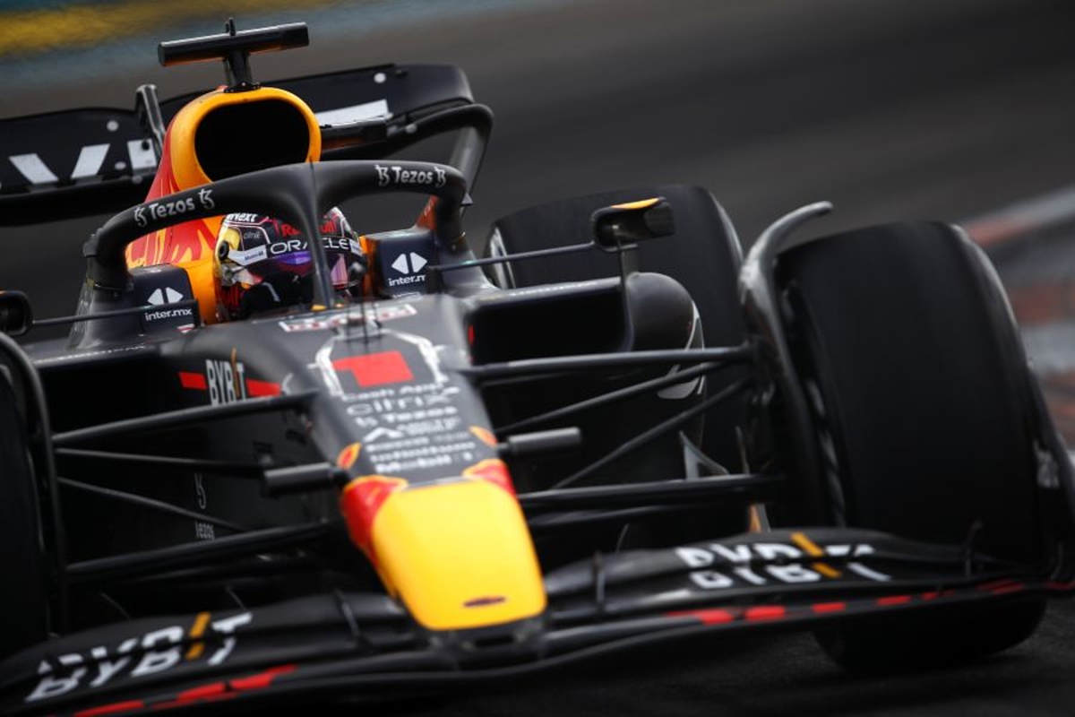 Verstappen zinspeelt op aanpassing chicane in Miami: "Sloeg mezelf bijna knock-out"