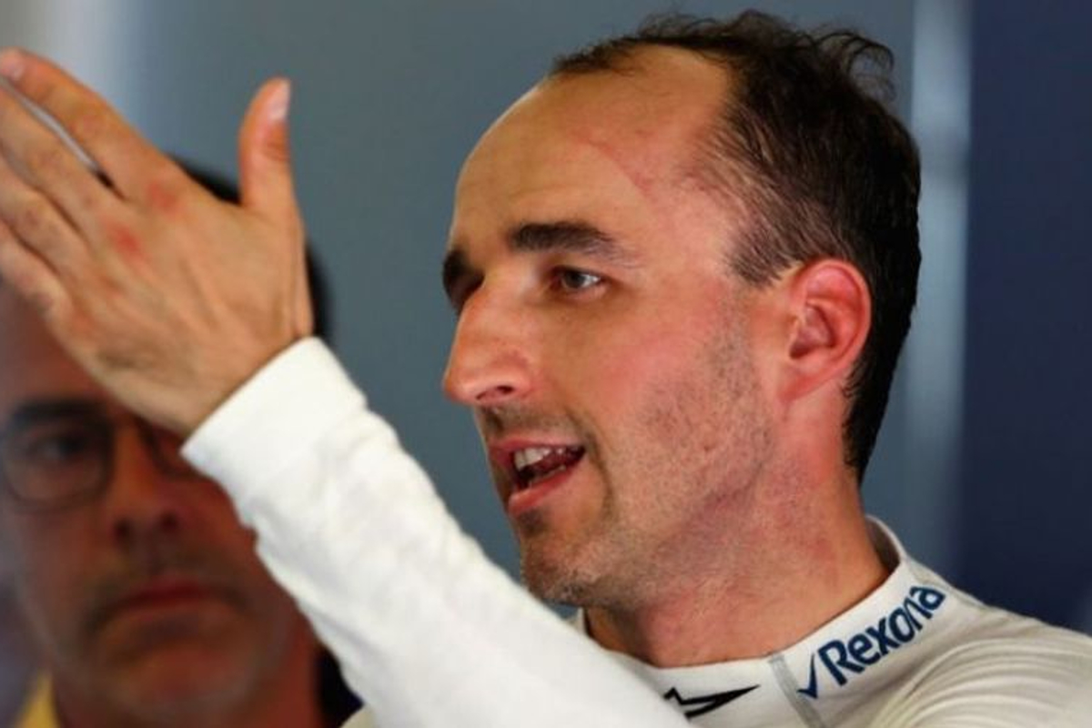 Kubica a 'rookie' in modern F1 car