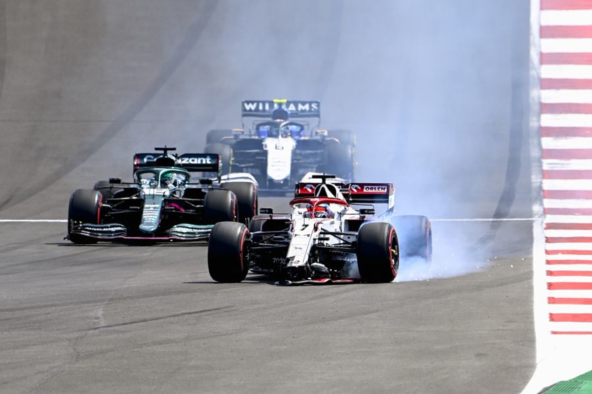 Noodgeval zorgde voor aanrijding Räikkönen met Giovinazzi: "Moest snel iets veranderen"