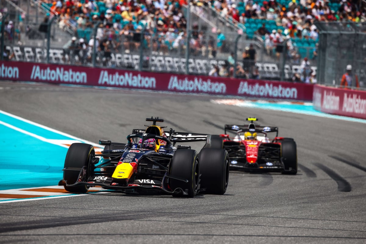 Max Verstappen, Lewis Hamilton, generic, Miami, 2026