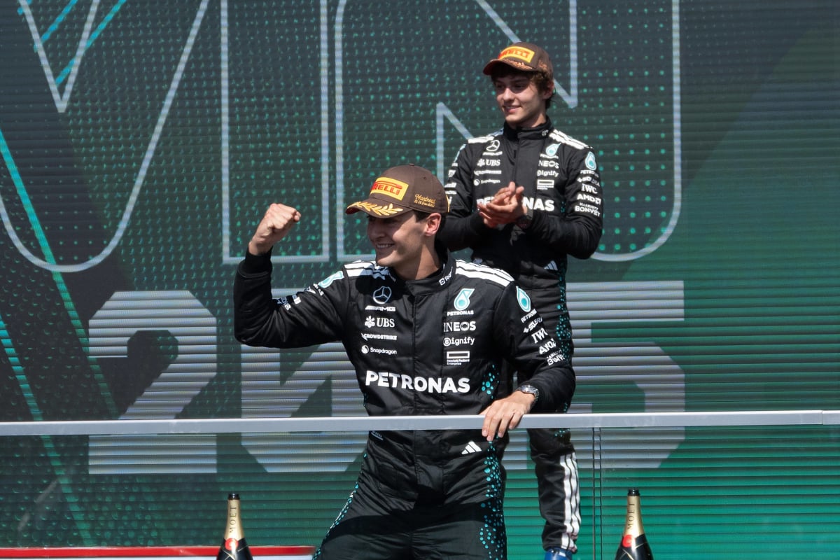 George Russell, Kimi Antonelli, Mercedes