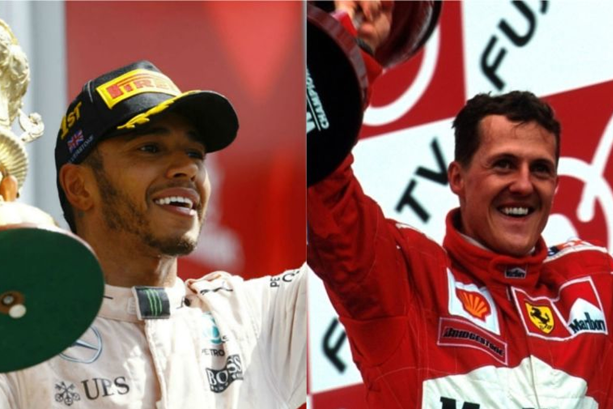 Jordan verkiest Hamilton boven Schumacher: "Klein beetje extra controle"