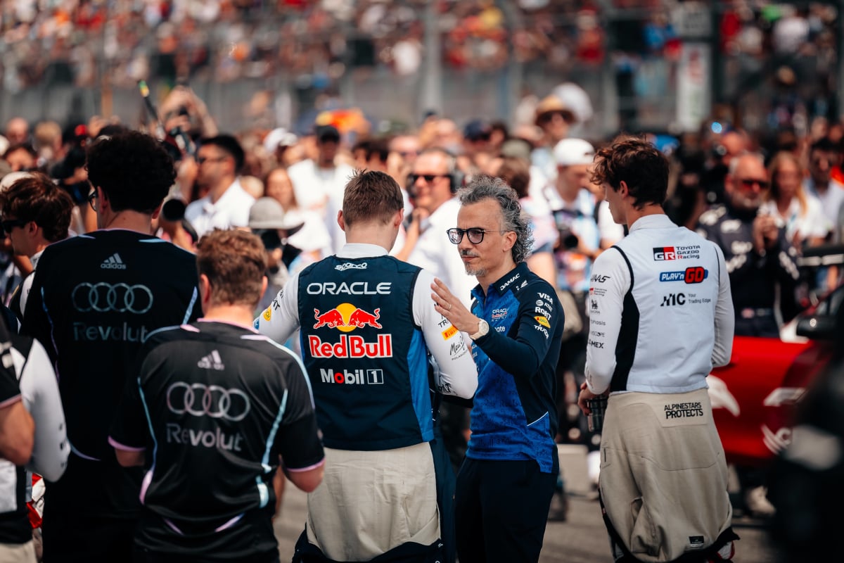 Max Verstappen, Laurent Mekies, Red Bull, generic, 2026