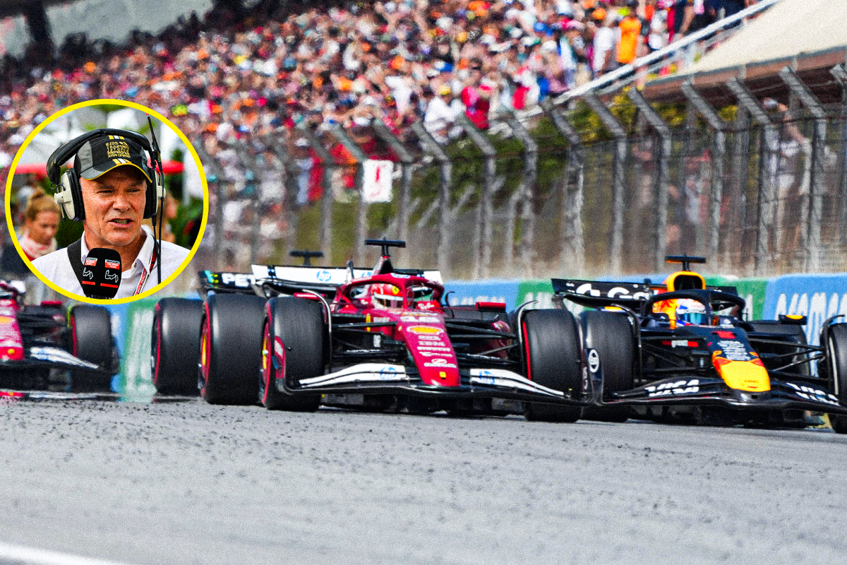 Leclerc, Verstappen, socials