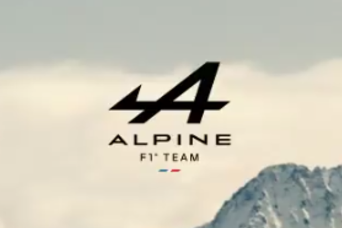 Alpine F1 onthult het nieuwe, officiële logo