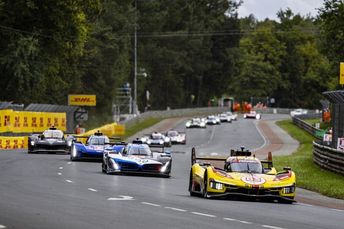 Shwartzman in the 24 Hours of Le Mans