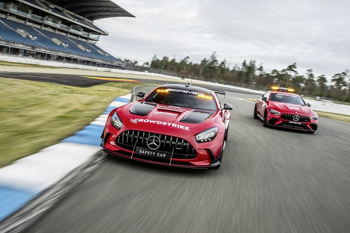 Mercedes F1 safety car history in pictures