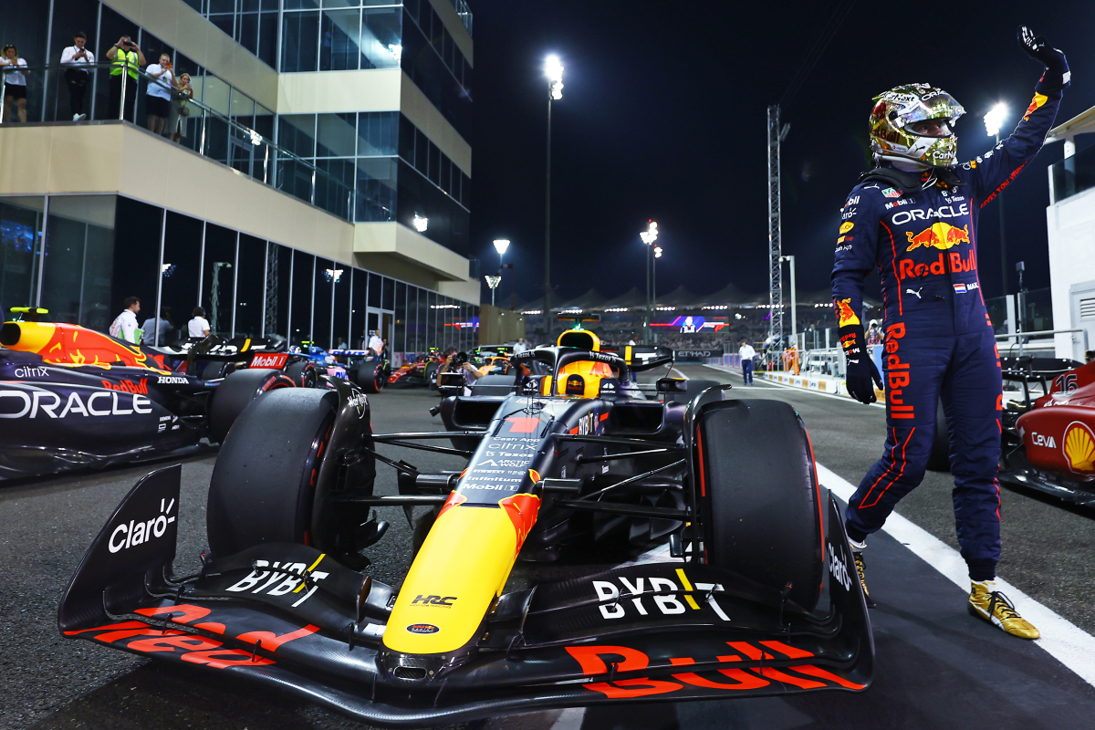 La grille de départ du Grand Prix d'Abu Dhabi