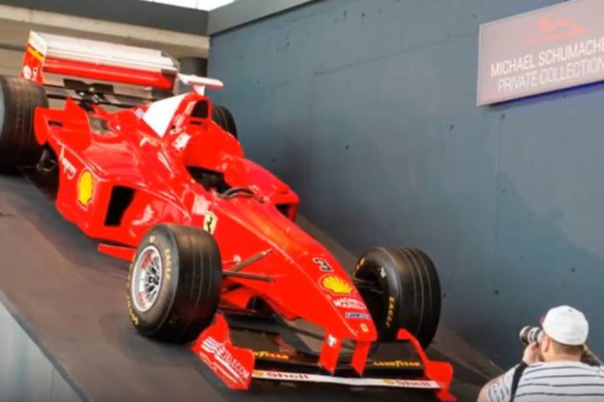 WATCH: Schumacher exhibition opens to the public