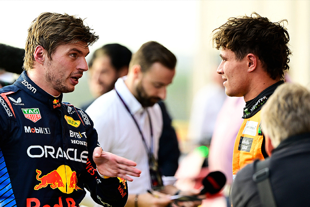 Verstappen komt met mogelijke oplossing na tijdstraf Norris: 'Een grindbak zou helpen'