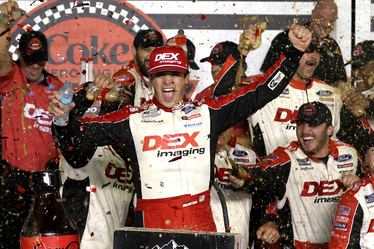 NASCAR Coke Zero Sugar 400 results: Dramatic late pass denies Busch HISTORIC win