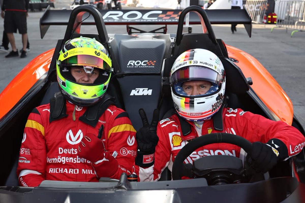 Einde GP Bahrein: Vettel pakt overwinning, Mercedes tweemaal op podium