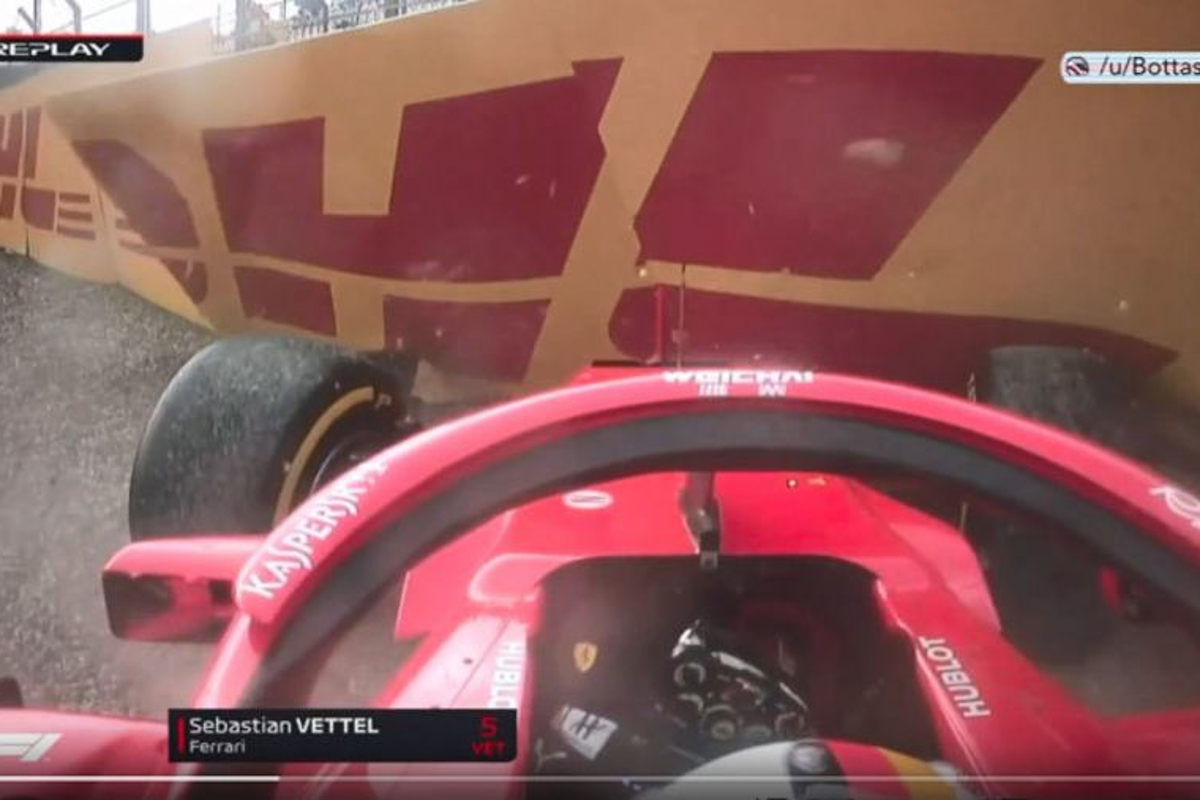VIDEO: Vettel crying over team radio after Hockenheim crash