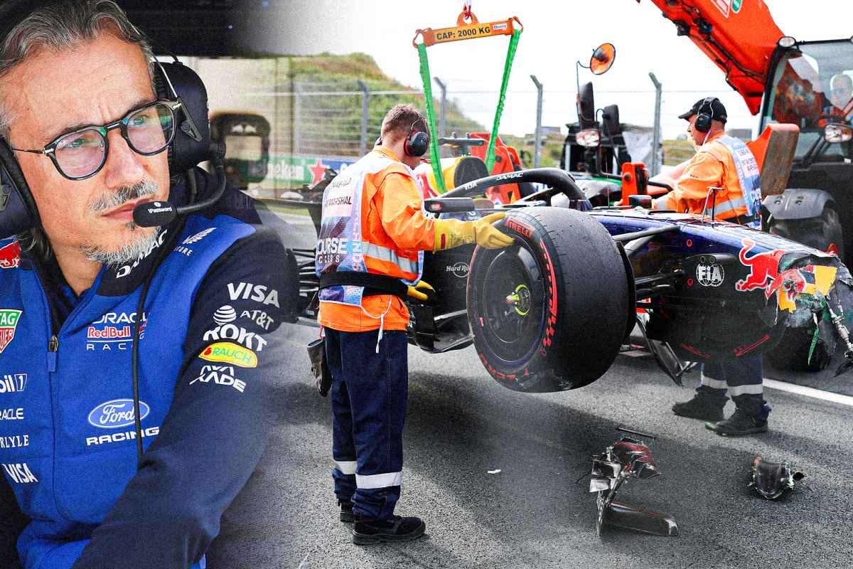 Mekies, Verstappen, Red Bull, socials