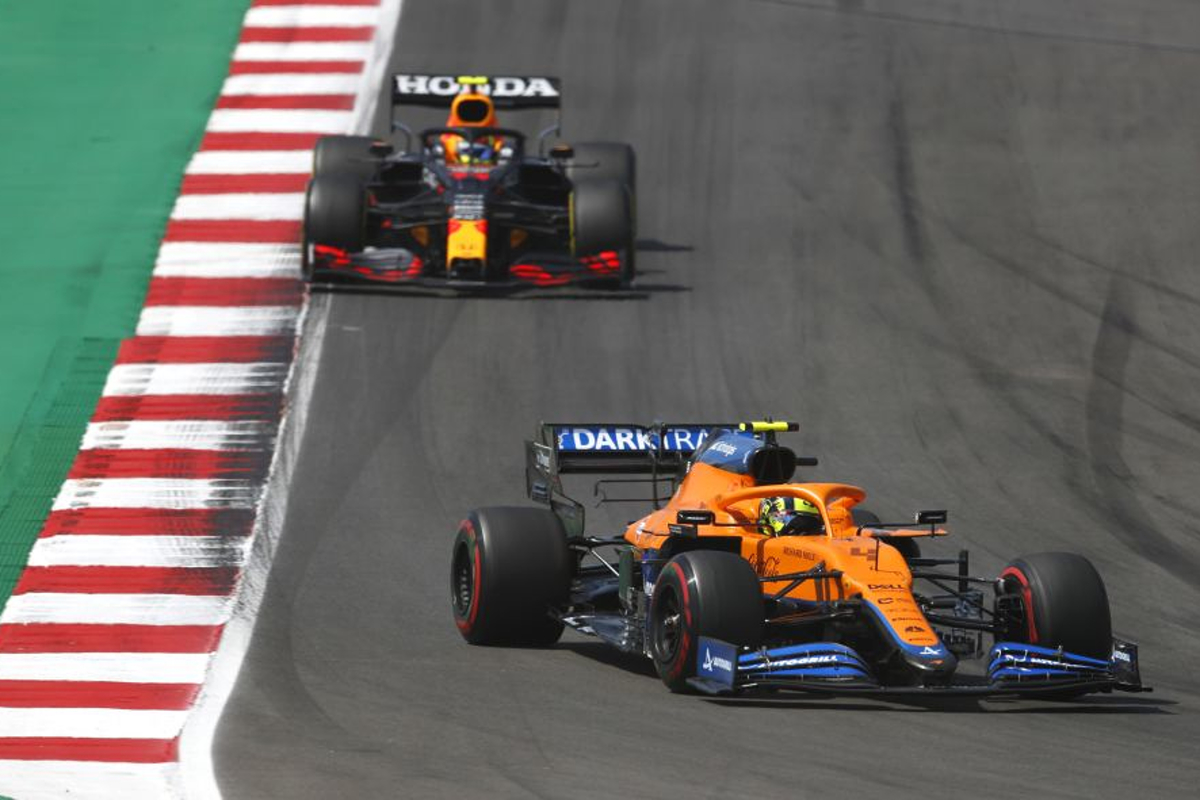 Norris on “all-time high” with McLaren after finishing best of the rest in Portugal