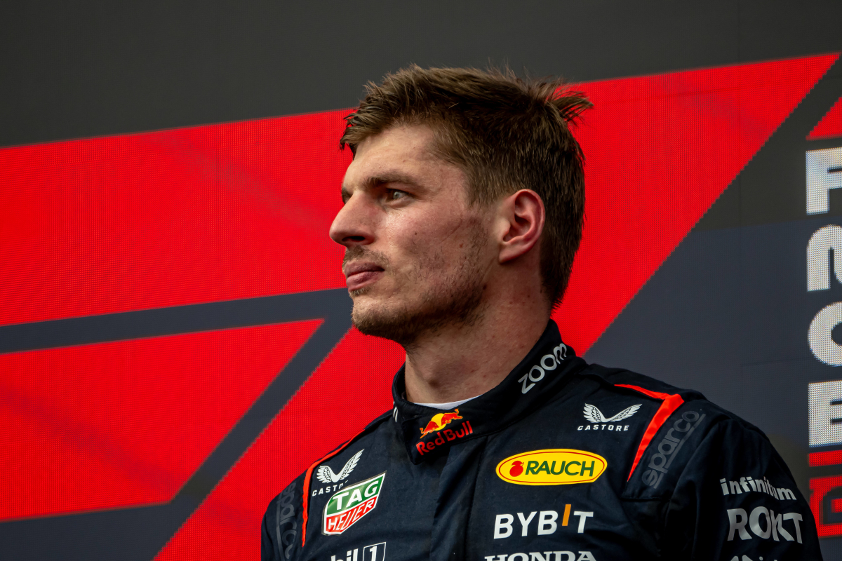Verstappen takes TUMBLE in battle with F1 rival