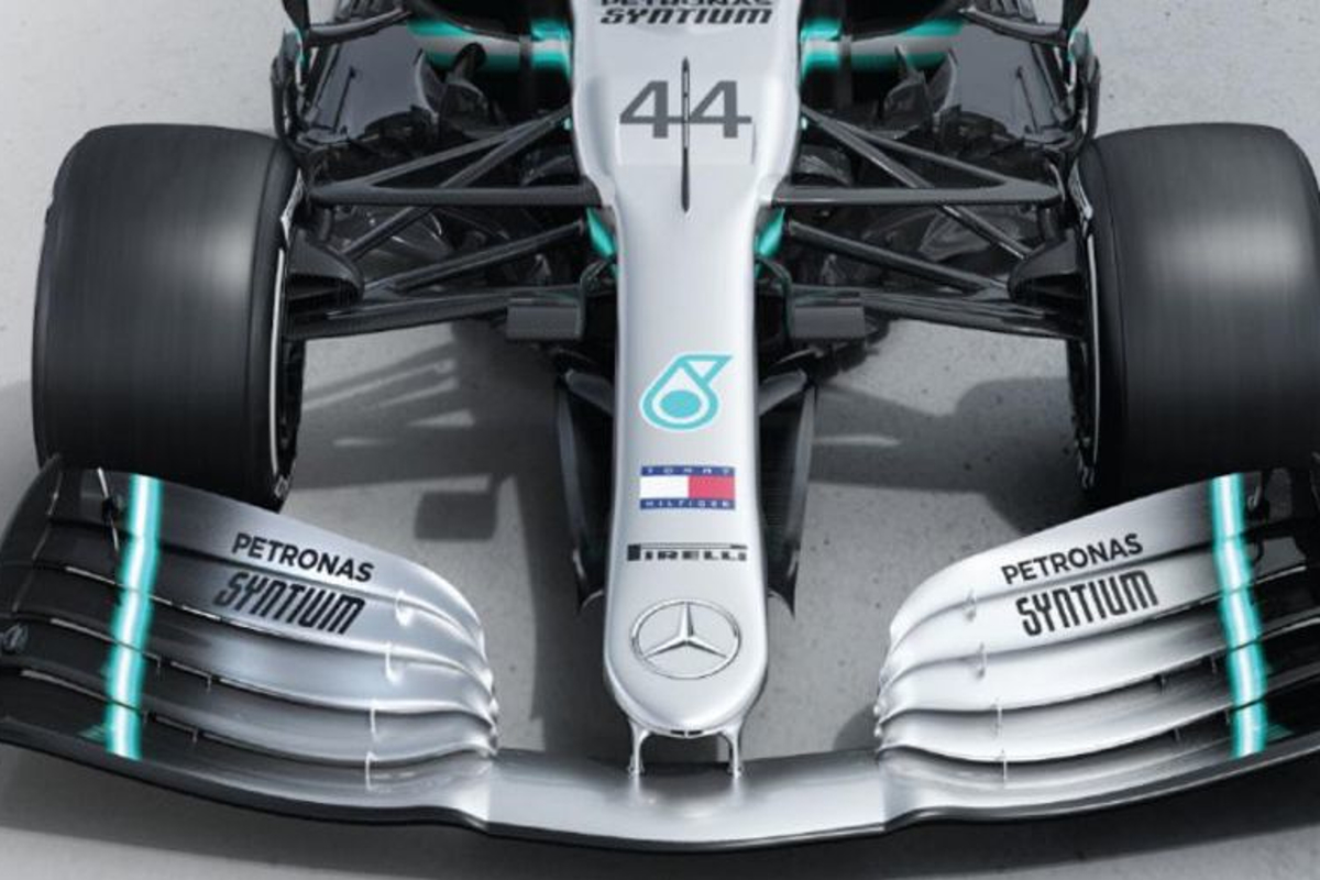 Mercedes break cover on 2019 F1 car - the W10