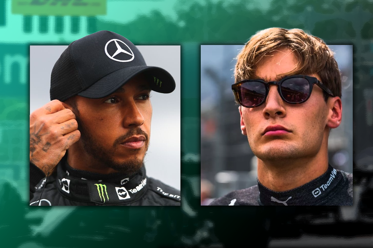 Russell over crash met Hamilton: 'Was van ons allebei niet bewust, zicht is slecht in een F1-auto'