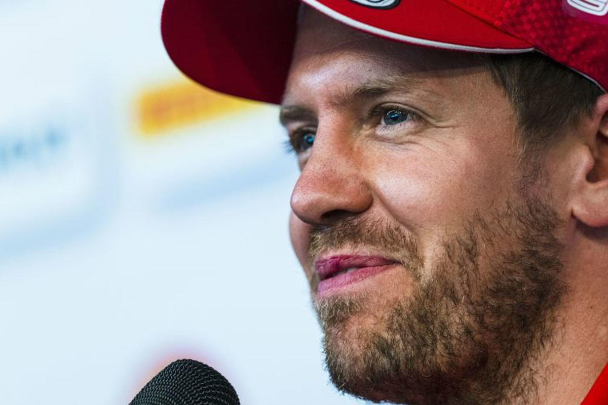 Vettel happy in F1 despite Ferrari slump