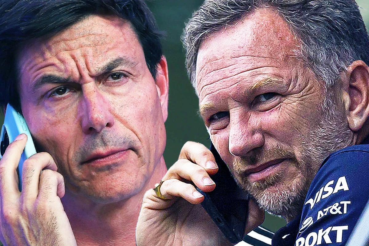 Toto Wolff and Christian Horner