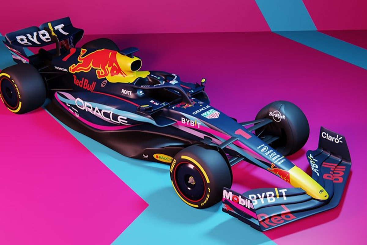 FOTO: Red Bull Racing presenteert speciale livery voor raceweekend Miami