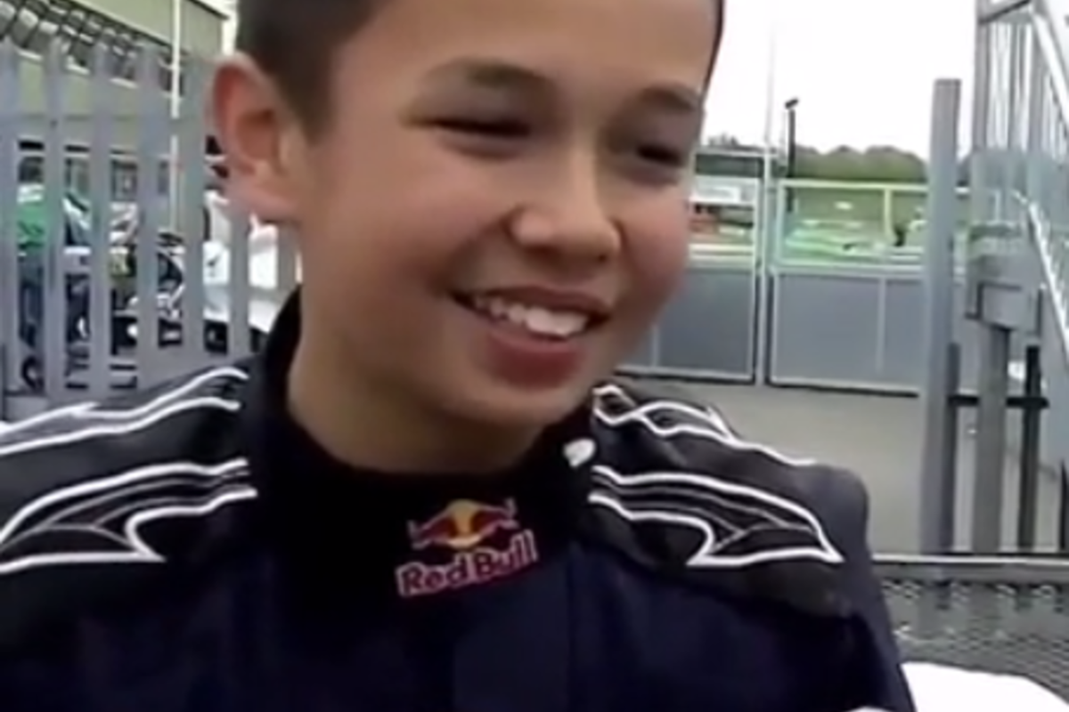 VIDEO: Alex Albon talks about Red Bull dream...at 14-years-old!