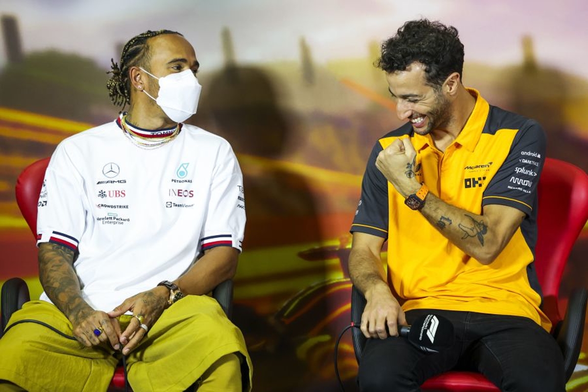 Ricciardo gelooft porpoising-uitspraken Hamilton: "Hij overdreef niet"
