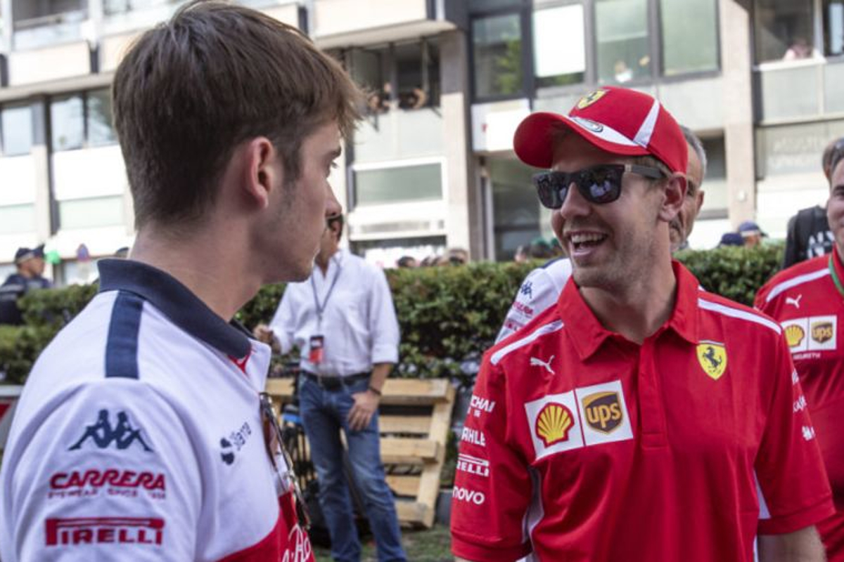 Leclerc not thinking of Ferrari debut...yet