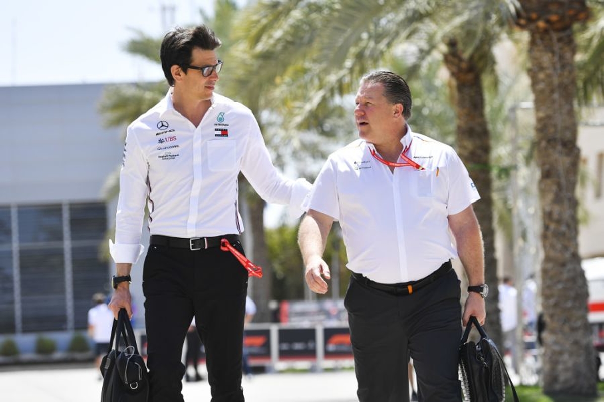Zak Brown suggests Toto Wolff punch-up to promote new race