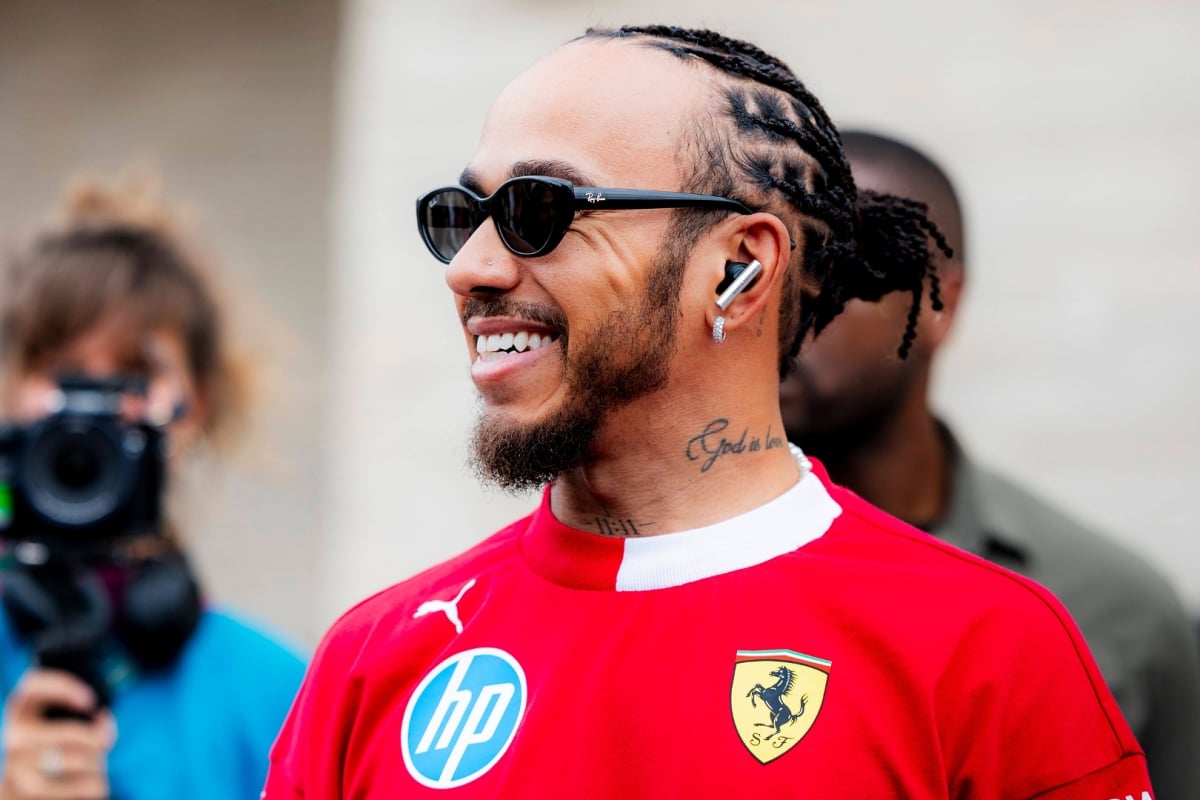 Lewis Hamilton, Ferrari, COTA, USGP, 2025