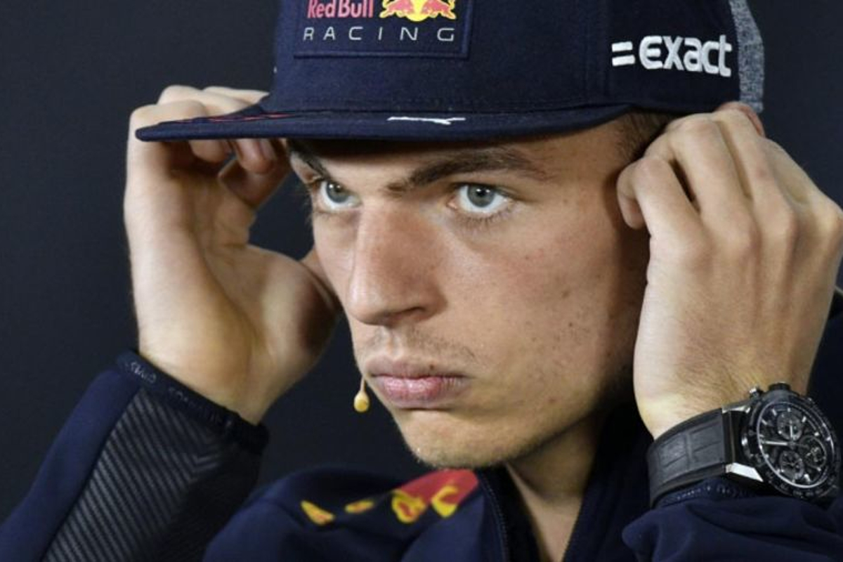 Verstappen 'might head butt someone' over crash questions