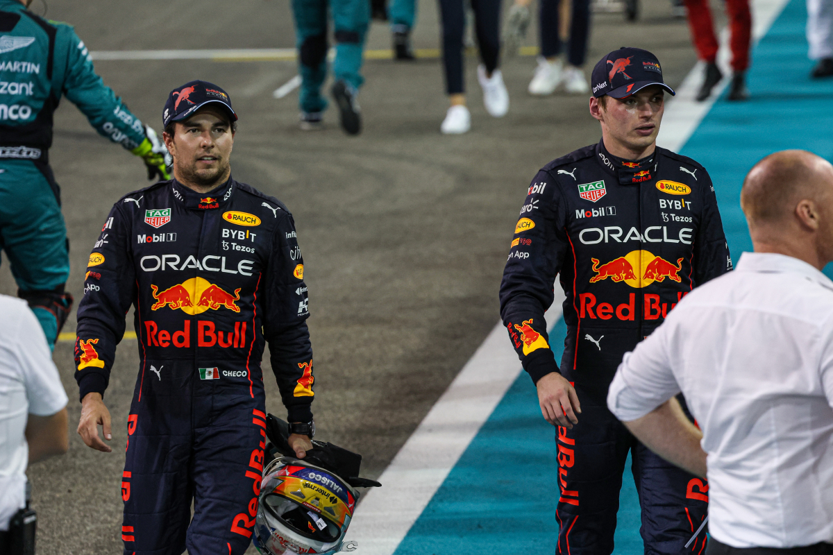 Horner: "Checo y Max son la mejor dupla de la historia en Red Bull"