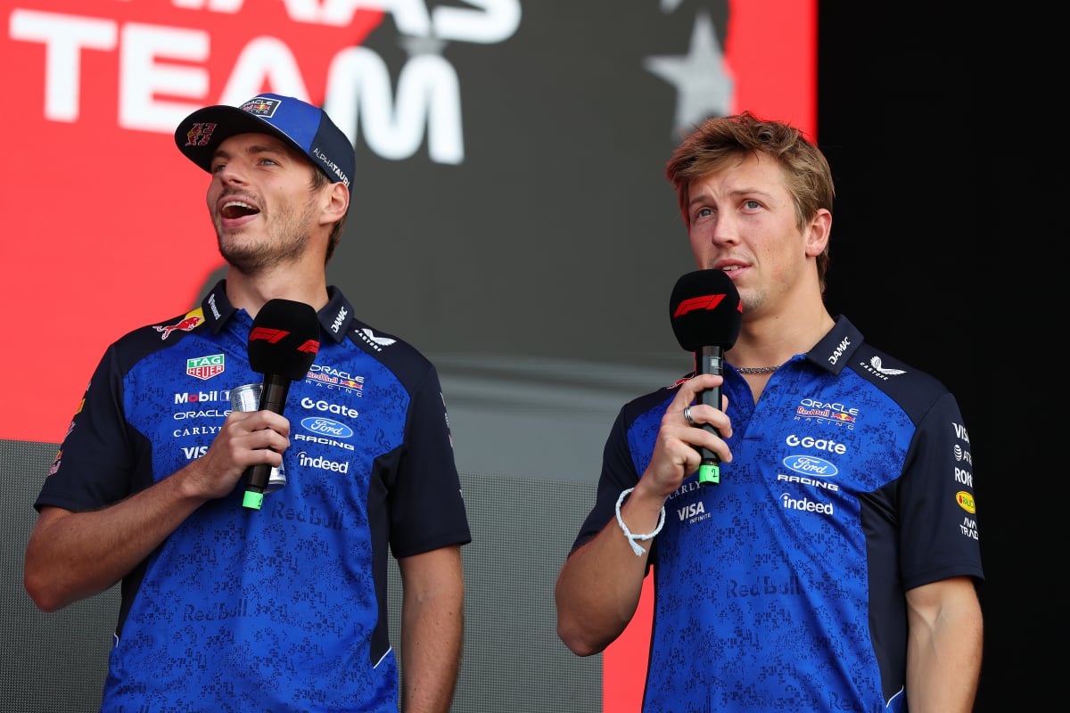 Verstappen and Lawson