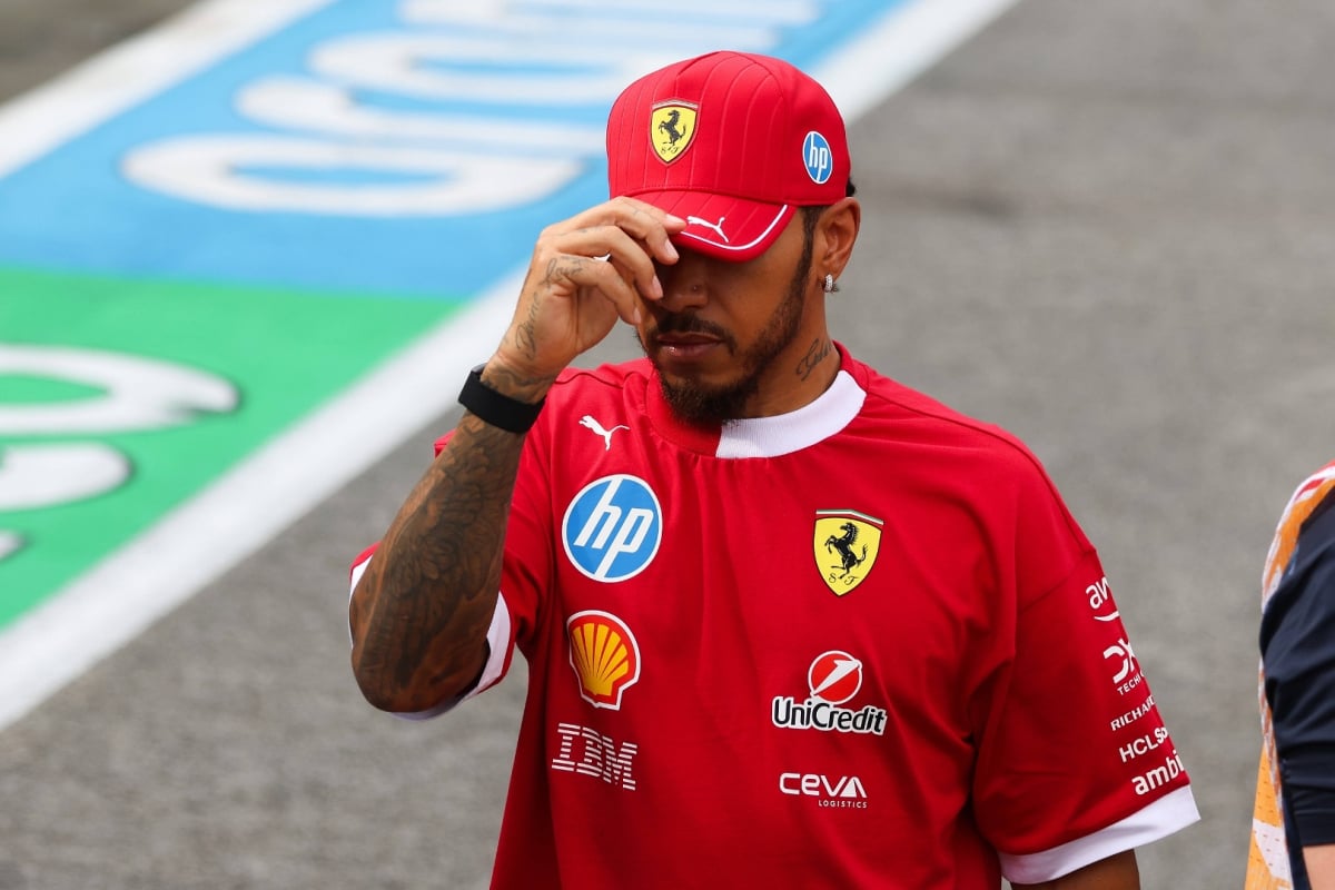 Lewis Hamilton, Ferrari, Singapore, 2025