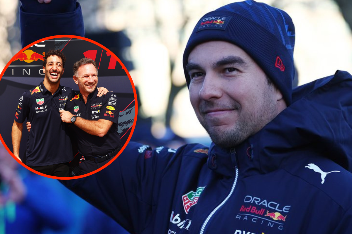 "Checo Pérez no será presionado por Daniel Ricciardo"