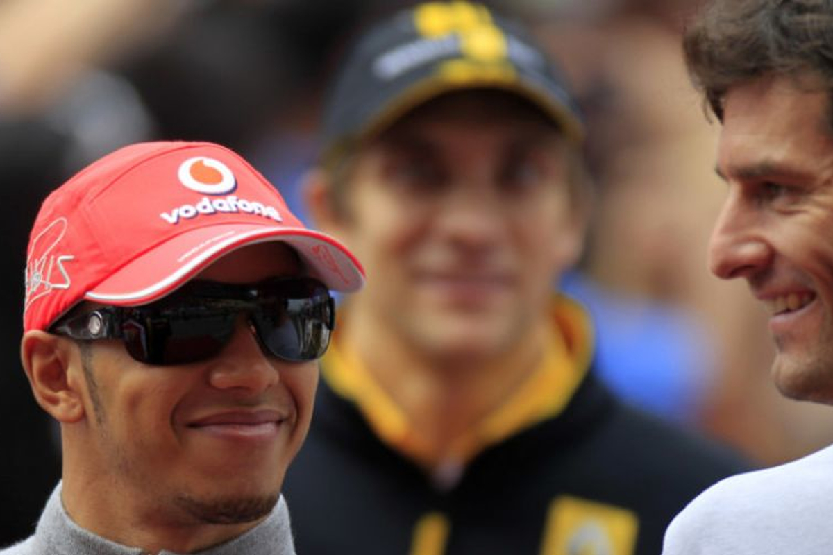Webber over Hamilton: "In de kwalificatie is hij de beste sinds Senna"