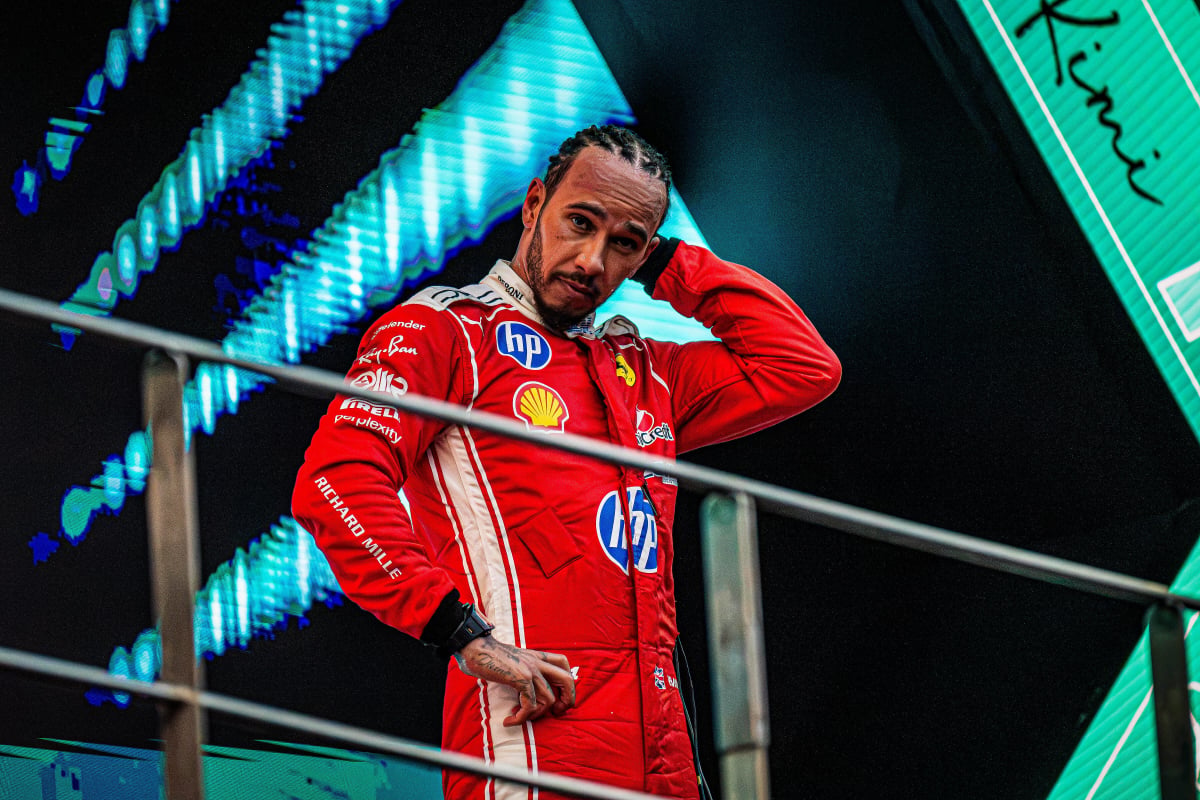 Lewis Hamilton in Sepang