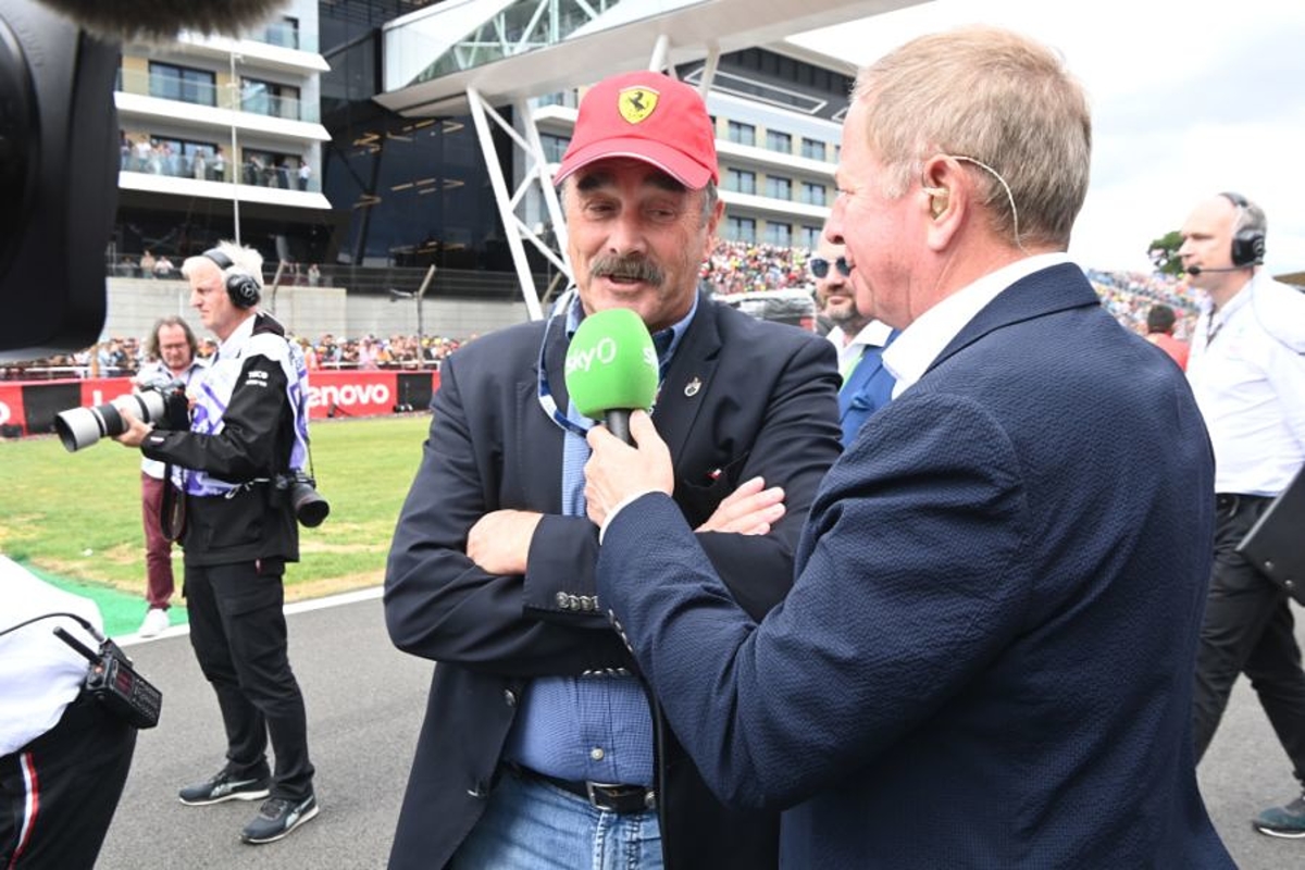 Nigel Mansell grapt: ''Je kan tegenwoordig een F1-auto besturen met je vinger''
