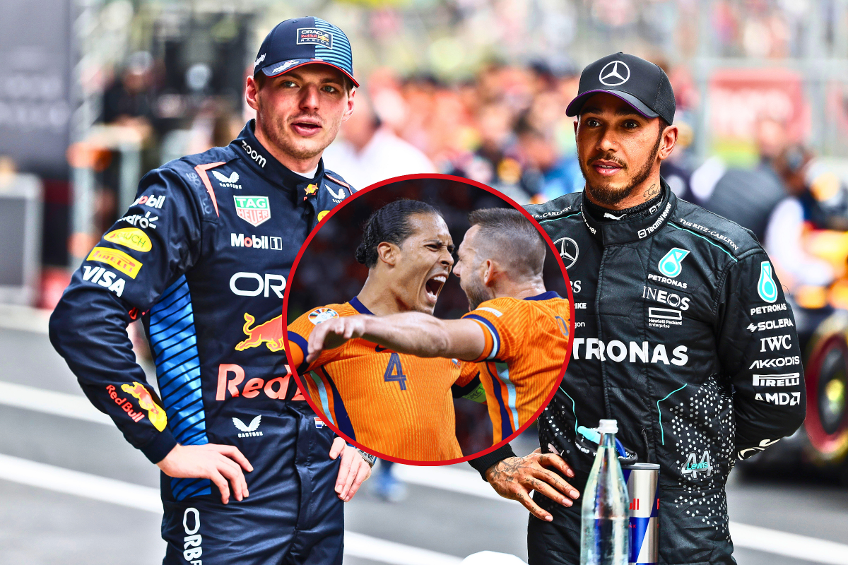 Verstappen en Hamilton kijken uit naar halve finale EK Voetbal: "App altijd met Virgil van Dijk"