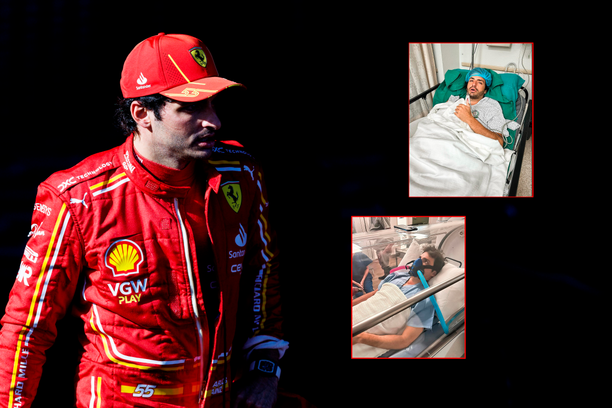 Sainz comparte FUERTES imágenes de su operación