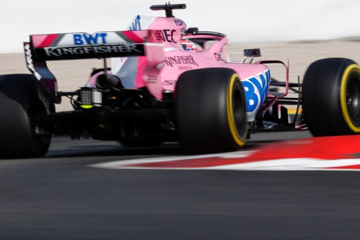 Russel, Latifi en Mazepin komen in actie voor Force India in Barcelona