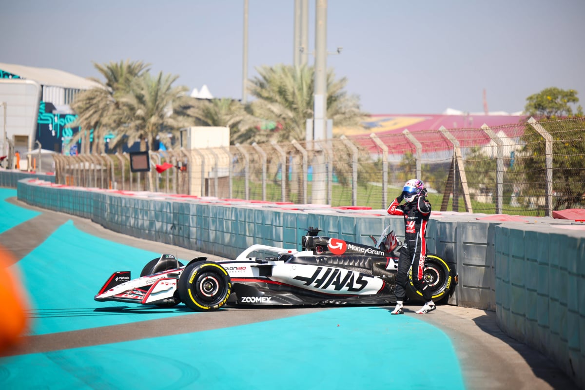 Hirakawa crashes in post-season Abu Dhabi test