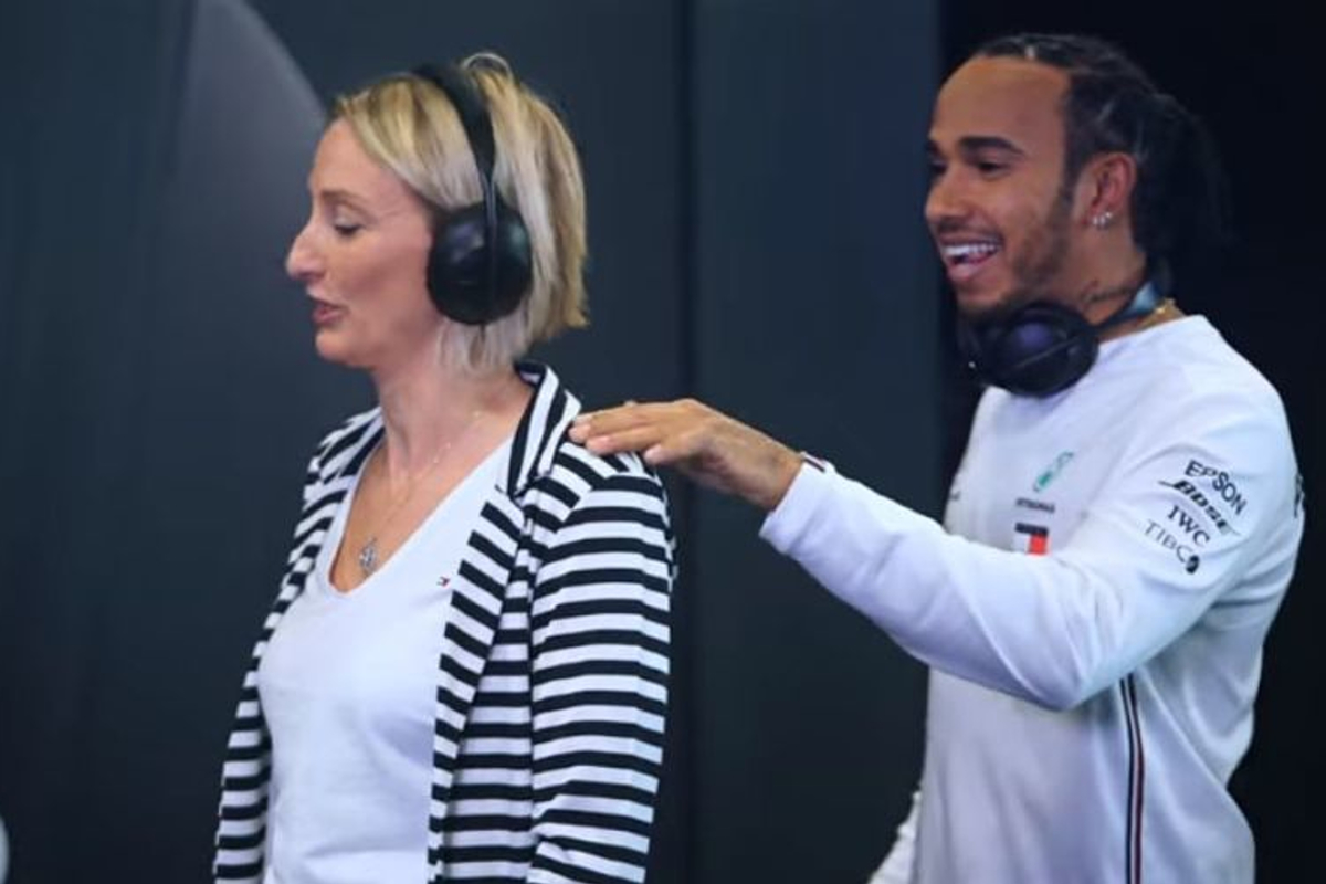 VIDEO: Hamilton pranks Mercedes fans!