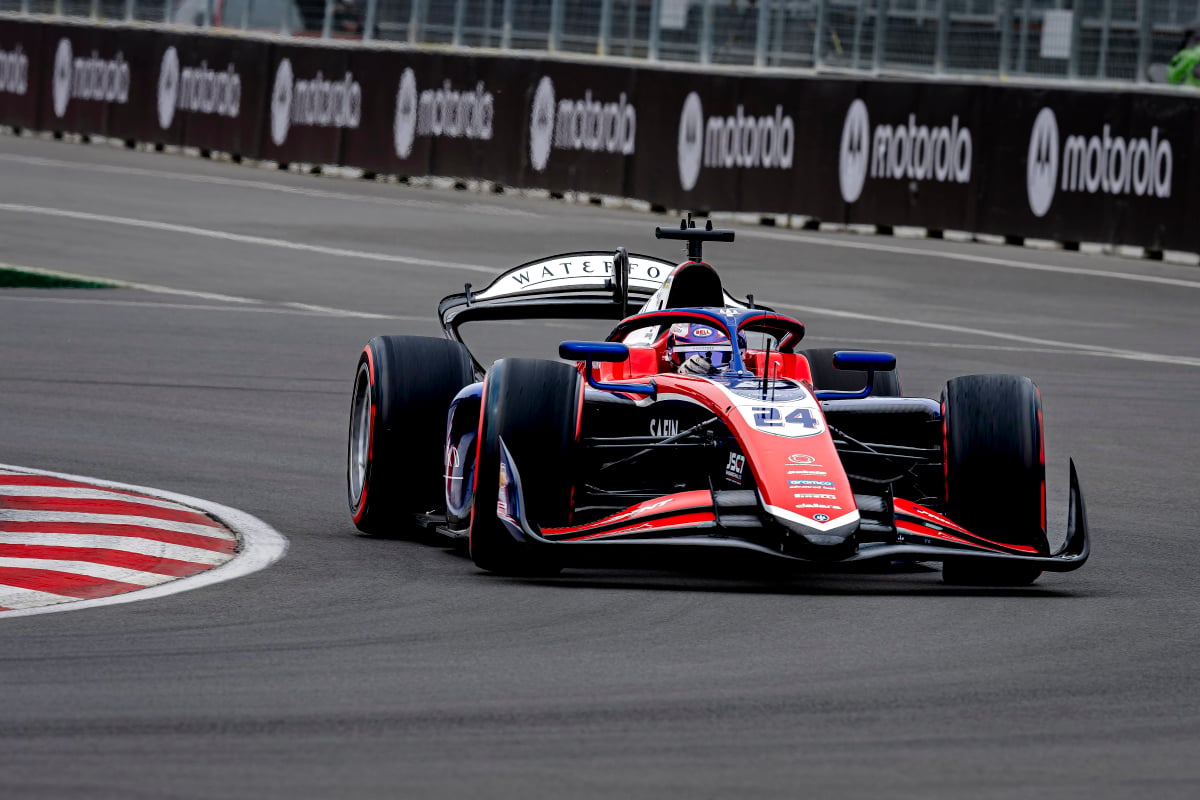Van Hoepen in F2 in Montreal