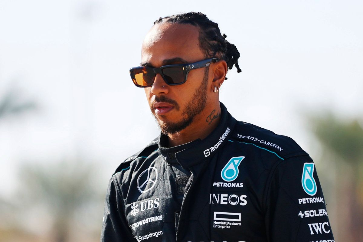 F1 star stunned after Hamilton involved in bizarre testing RACE